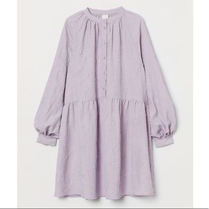H&M Lavender Long Sleeve Dress